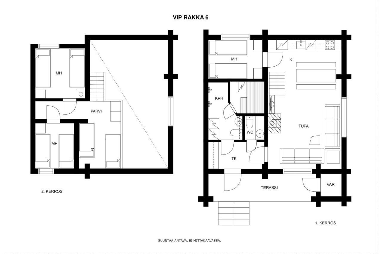 Vip Rakka Villas 5 & 6 Levi Ngoại thất bức ảnh